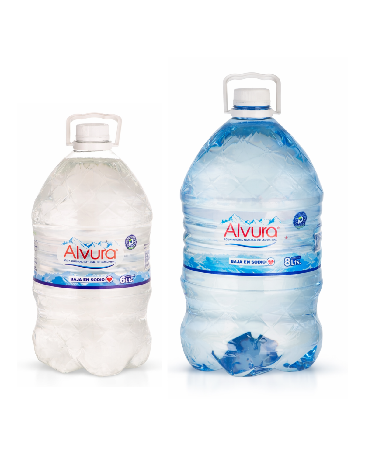 Bidones ALVURA: 6 L y 8 L